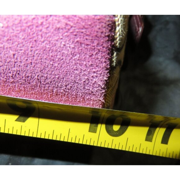 SOLD Coach 2005 Vintage Canvas & Suede Signature Demi Baguette Sufflette Bag - Picture 9 of 12